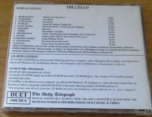 THE INSTRUMENTS OF THE ORCHESTRA The Cello  [Classical Box 2]