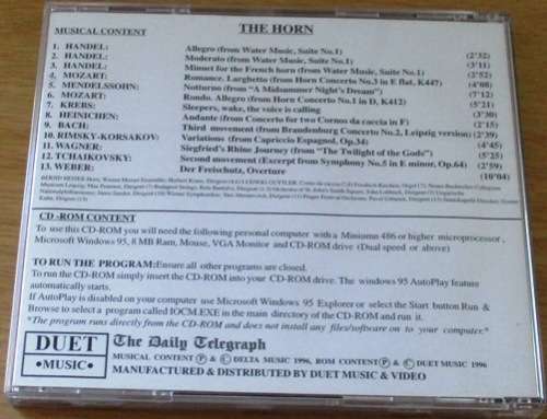 THE INSTRUMENTS OF THE ORCHESTRA The Horn  [Classical Box 2]