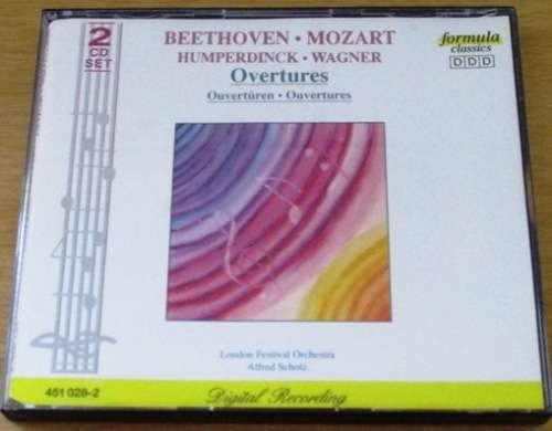 BEETHOVEN / MOZART Humperdinck Wagner Overtures 2xCD [Classical Box 2]