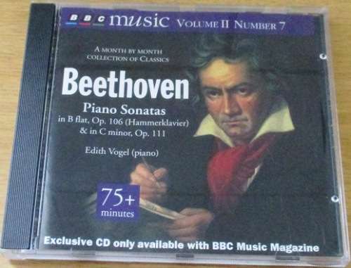 BEETHOVEN Piano Sonatas in B Flat  [Classical Box 2]
