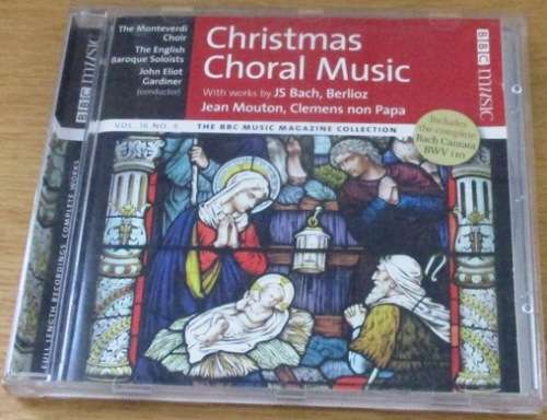 CHRISTMAS CHORAL MUSIC with works by Bach Berlioz [Classical Box 2]