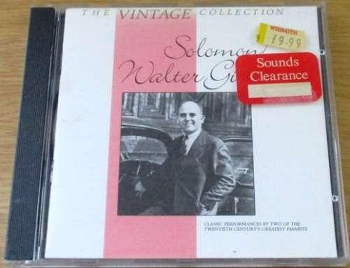 SOLOMON WALTER GIESEKING The Vintage Collection [Classical Box 2]