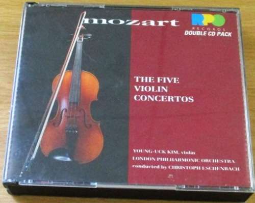 MOZART The Five Violin Concertos 2xCD FATBOX [Classical Box 3]