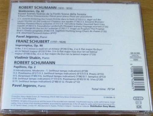 SCHUBERT Waldszenen SCHUBERT Impromptus     [Classical Box 3]