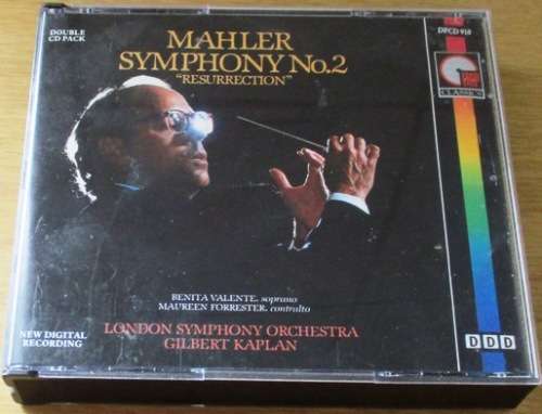 MAHLER Symphony No 2 `Resurrection`  2xCD FATBOX  [Classical Box 3]