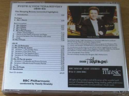 TCHAIKOVSKY Sleeping Beauty   [Classical Box 3]