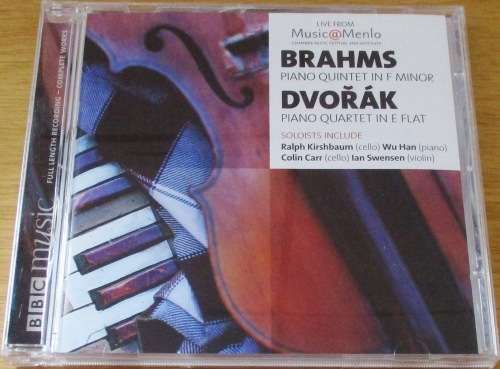 BRAHMS Piano Quintet DVORAK Piano Quartet [Classical Box 3]