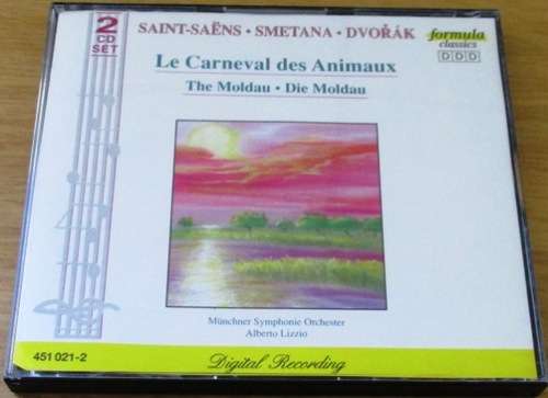 SAINT-SAENS / SMETANA / DVORAK Le Carneval des Animaux 2xCD [Classical Box 3]