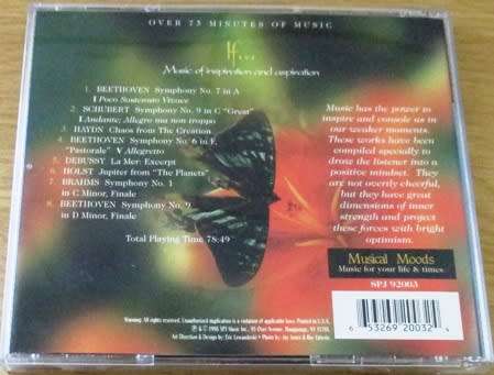 MUSICAL MOODS If... Music of Inspiration and Aspitation  [Classical Box 4]