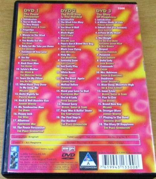 THE SPIRIT OF WOODSTOCK 3xDVD
