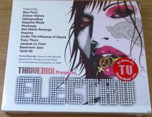 THRIVEMIX presents ELECTRO 2xCD  [S/R under VARIOUS] Depeche Mode Block party She Wants Revenge