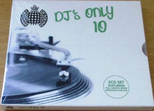 MINISTRY OF SOUND DJ`s Only 10  3xCD  [Shelf Z Box 3]