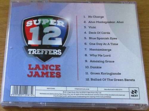 LANCE JAMES Super 12 Treffers   [Shelf G Box 13]