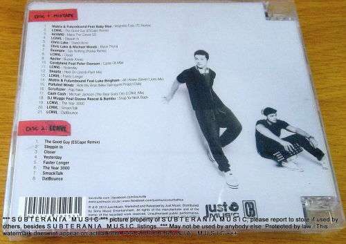 LCNVL LOCNVILLE Faster Longer Mixtape CD