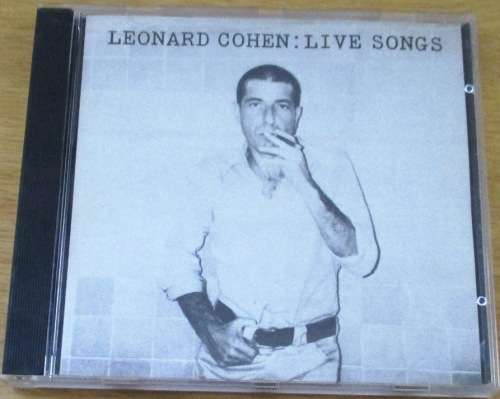 LEONARD COHEN Live Songs IMPORT  [Shelf Z Box 5]