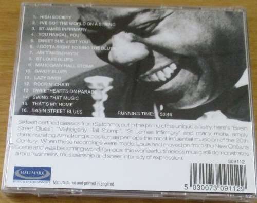 LOUIS ARMSTRONG  At His Best  [Shelf Z Box 5]