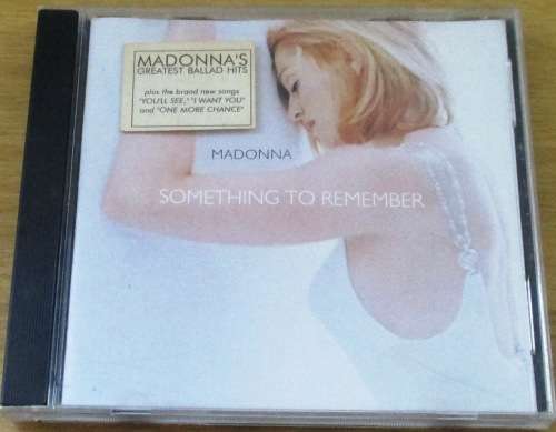 MADONNA Something to Remember  [Shelf Z Box 5]