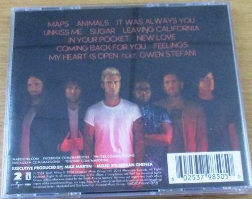 MAROON 5    [Shelf Z Box 6]