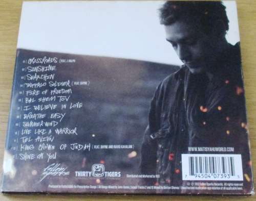 MATISYAHU Spark Seeker Digipak   [Shelf Z Box 6]