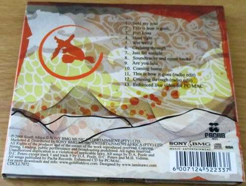 GOLDFISH Perceptions of Pacha Digipak CD    [Shelf G Box 12]