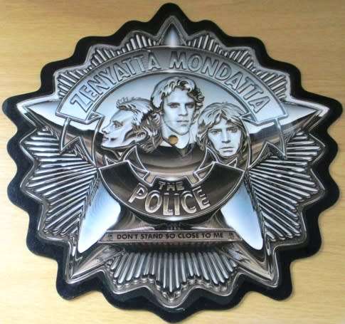 THE POLICE Don't Stand So Close To Me / De Do Do Do De Da Da Da 1981 Shaped 7" Picture Disc VINYL LP