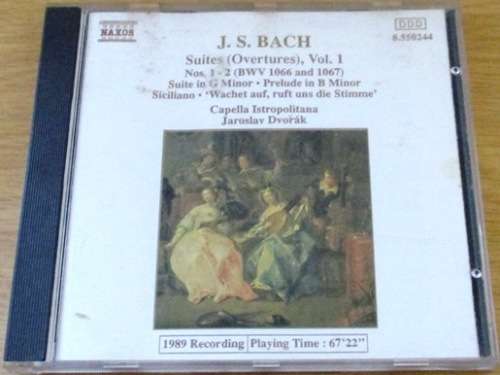 J.S. BACH Suites Overtures Volume 1 [Classical Box 4]