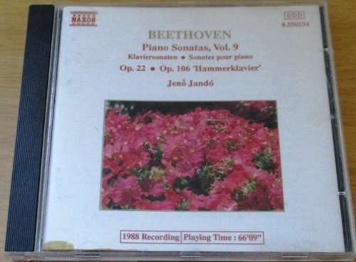 BEETHOVEN Piano Sonatas Vol. 9   [Classical Box 4]