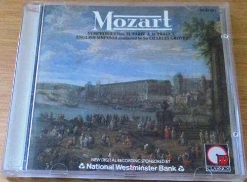 MOZART Symphonies No 31 in D.K 297 paris Symphony   [Classical Box 4]