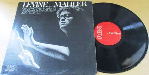 LEVINE MAHLER Symphony No. 4 VINYL Record