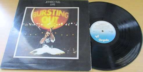 JETHRO TULL Bursting Out 2xLP VINYL Record