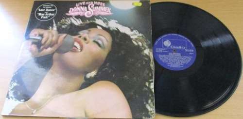 DONNA SUMMER Live and More 2xLP VINYL Record