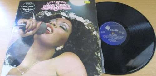 DONNA SUMMER Live and More 2xLP VINYL Record