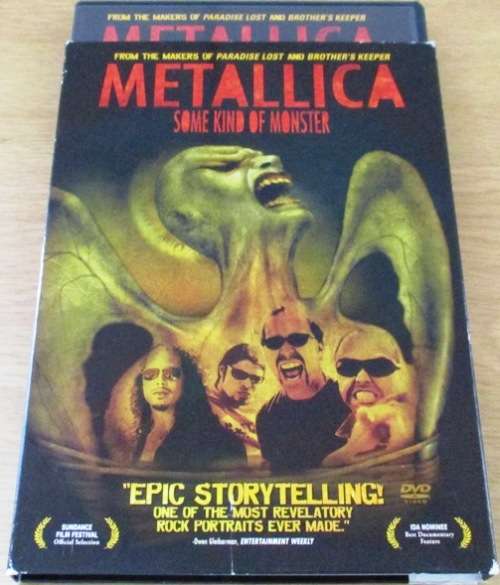 METALLICA Some Kind of Monster DVD