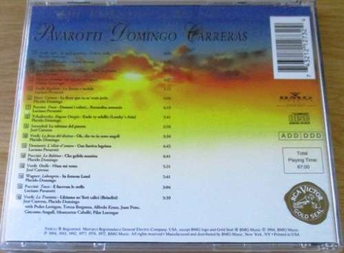 PAVAROTTI DOMINGO CARRERAS The essential 3 Tenors [Classical Box 4]