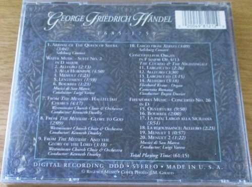 HANDEL The Masterpiece Collection [Classical Box 3]