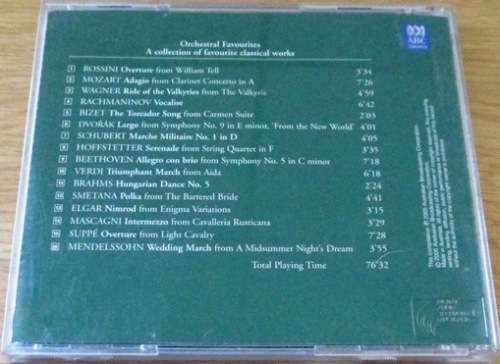 ORCHESTRAL FAVOURITES  [Classical Box 3]
