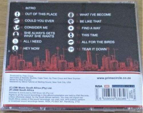 PRIME CIRCLE All or Nothing CD [Shelf Z Box 7]