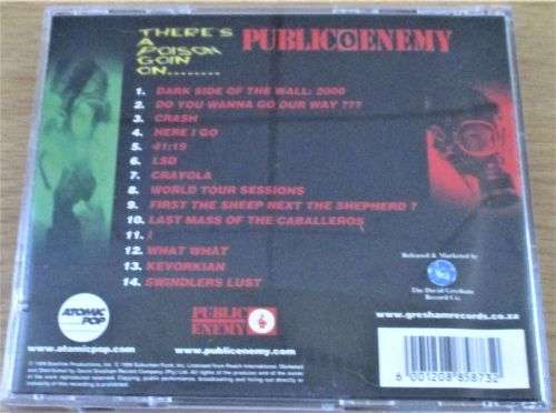 PUBLIC ENEMY There's a Poison Goin' On... CD [Shelf Z Box 7]