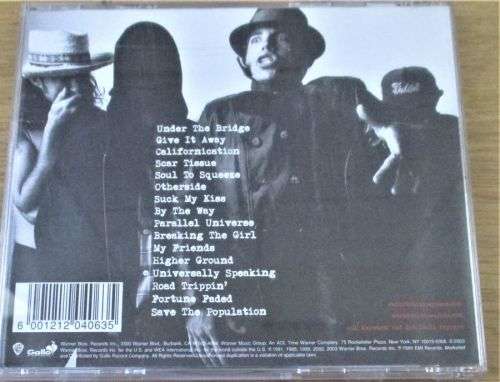 RED HOT CHILI PEPPERS Greatest Hits  [Shelf Z Box 7]