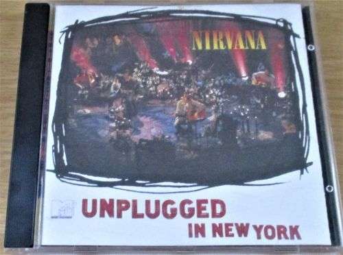 NIRVANA MTV Unplugged in New York CD   [Shelf Z Box 8]