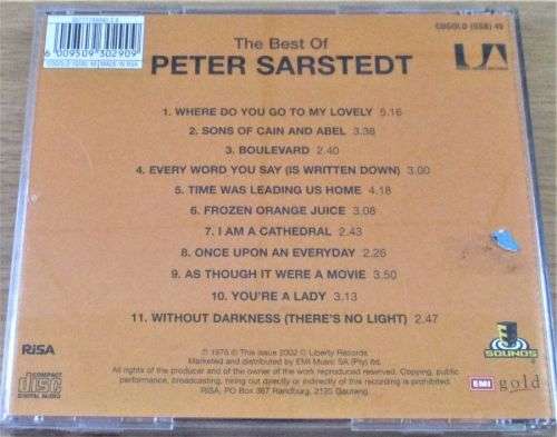 PETER SARSTEDT Evergreen the Collection [Shelf Z Box 9]