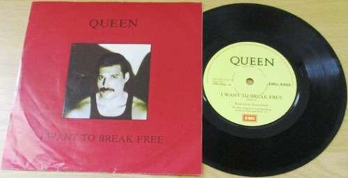 QUEEN I Want to Break Free South African Pressing 7 Single VINYL