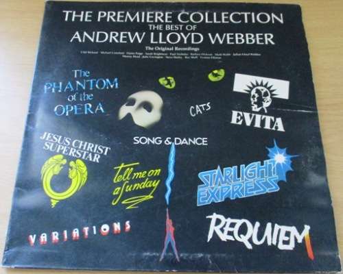 THE PREMIER COLLECTION The Best Of ANDREW LLOYD WEBBER VINYL Record