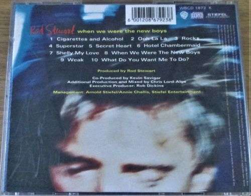 ROD STEWART When We Were the New Boys CD [Shelf Z Box 9]