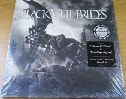BLACK VEIL BRIDES Self Titled Debut 2014 Gatefold USA Pressing VINYL LP Record