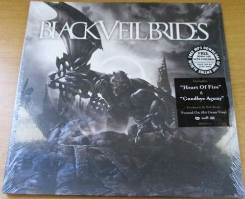 BLACK VEIL BRIDES Self Titled Debut 2014 Gatefold USA Pressing VINYL LP Record