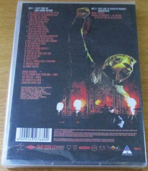 MEAT LOAF 3 Bats Live DVD