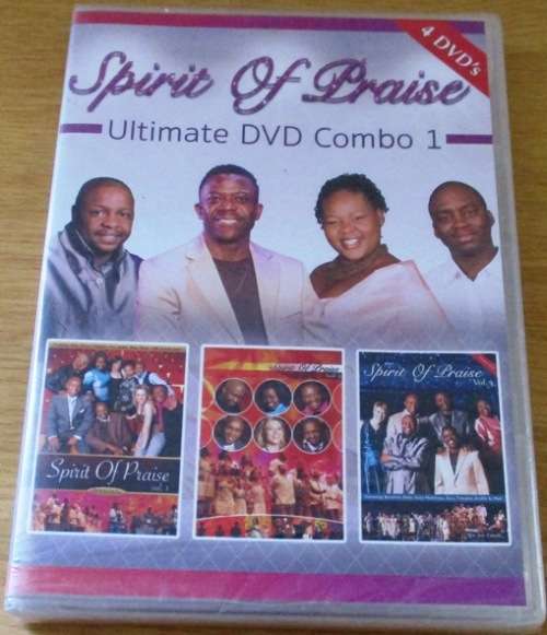 SPIRIT OF PRAISE Volume 1 + 2 + 3 [4xDVDs] DVD