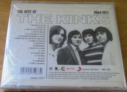 THE KINKS The Best Of The Kinks 1964 - 1971 CD