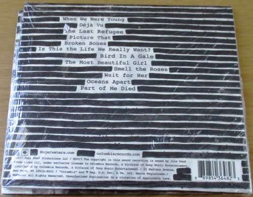 ROGER WATERS Is This The Life We Really Want? IMPORT CD